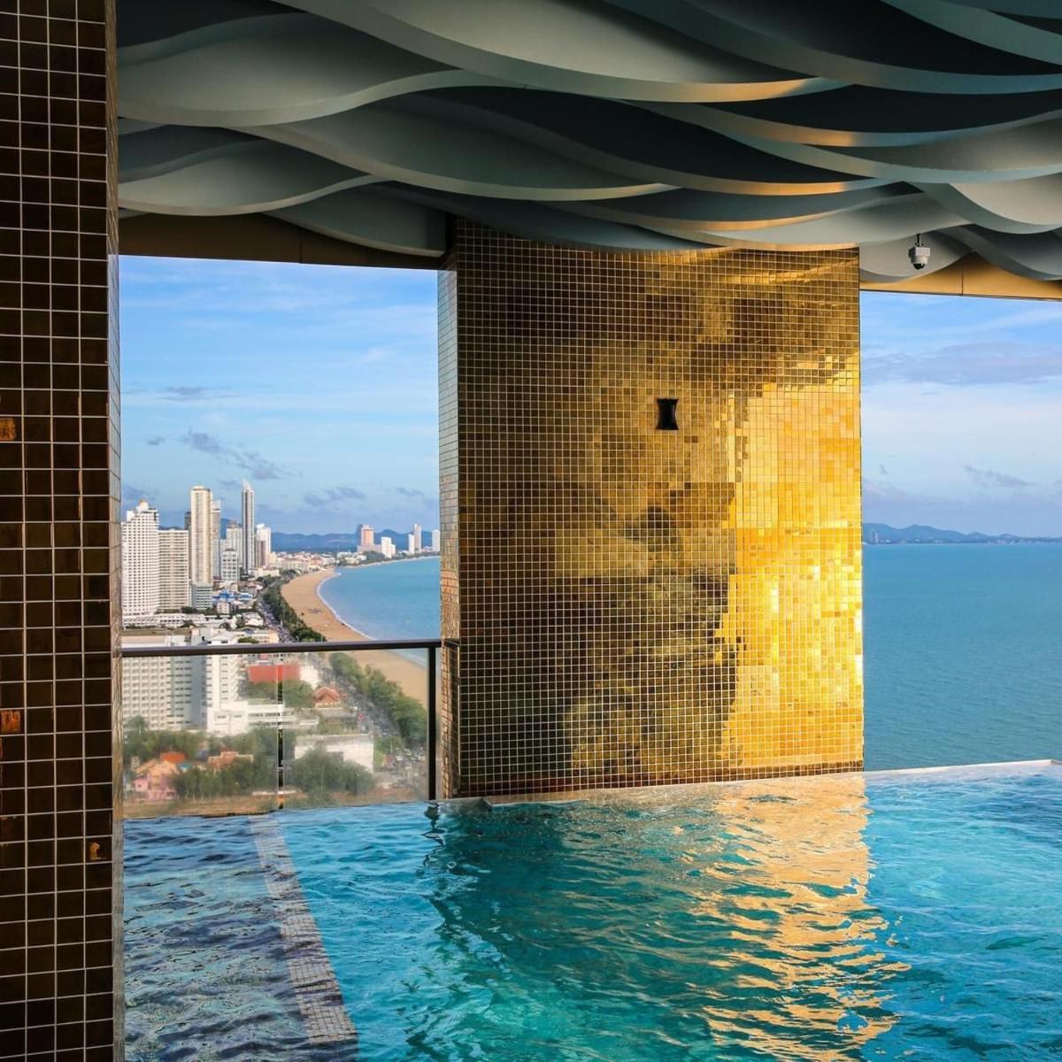 חוף ג'ומטיין Sea View 5 Star Facilities Luxury Stay At Pattaya מראה חיצוני תמונה
